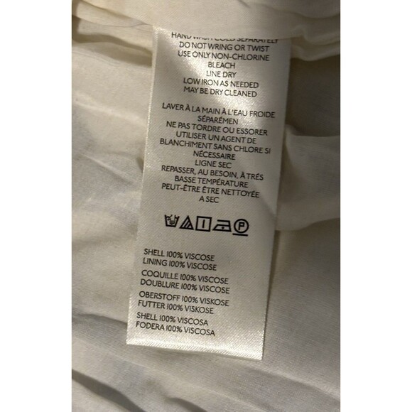 Anthropologie The Caroline Tie Neck Mini Dress By Maeve Sz XS Multi Color NWT - Picture 7 of 7